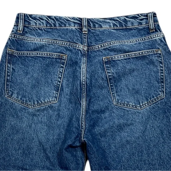 Reformation Val 90s Mid Rise Straight Jeans size 30 in Pelican Wash - Picture 8 of 8